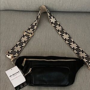 Ah-Dorned Vegan Faux Leather Crossbody Bag